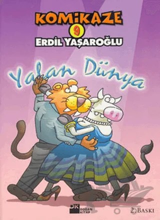 Komikaze 9 Yalan Dünya – Erdil Yaşaroğlu – Doğan Kitap kitap kapağı