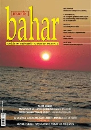 Berfin Bahar Aylık Kültür, Sanat ve Edebiyat Dergisi Sayı: 169 – Berfin Bahar Dergisi kitap kapağı