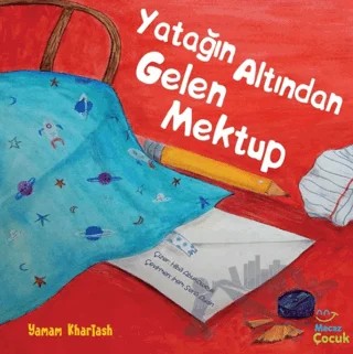 Yatağın Altından Gelen Mektup – Yamam Khartash – Mecaz Çocuk kitap kapağı