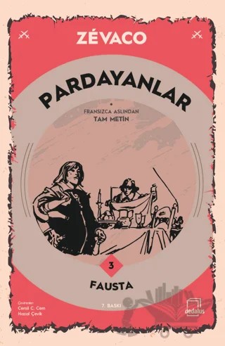 Pardayanlar 3 - Fausta – Michel Zevaco – Dedalus Kitap kitap kapağı