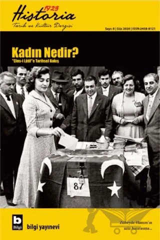 Historia 1923 Tarih ve Kültür Dergisi Sayı: 8 Güz 2020 – Bilgi Yayınevi kitap kapağı