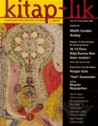 Kitap-lık Sayı: 39 Aylık Edebiyat Dergisi – Yapı Kredi Yayınları kitap kapağı