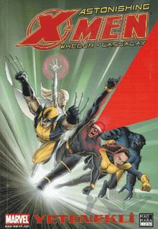 Astonishing X-Men Cilt 01 - Yetenekli – Joss Whedon – Marmara Çizgi kitap kapağı