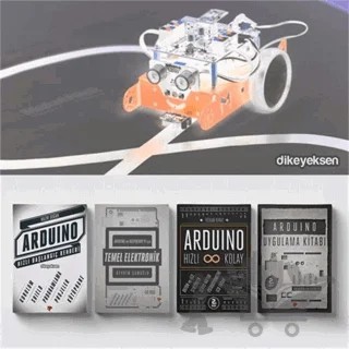 Mekar’lar için Cep Boy Arduino Başlangıç Seti (4 Kitap Takım) – Coşkun Taşdemir, Devrim Çamoğlu, Nazır Doğan, Volkan Kanat – Dikeyeksen Yayın Dağıtım kitap kapağı