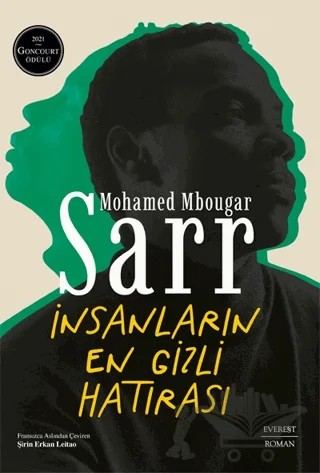 İnsanların En Gizli Hatırası – Mohamed Mbougar Sarr – Everest Yayınları kitap kapağı