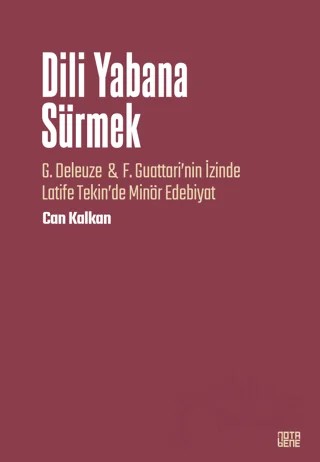 Dili Yabana Sürmek – Can Kalkan – Nota Bene Yayınları kitap kapağı