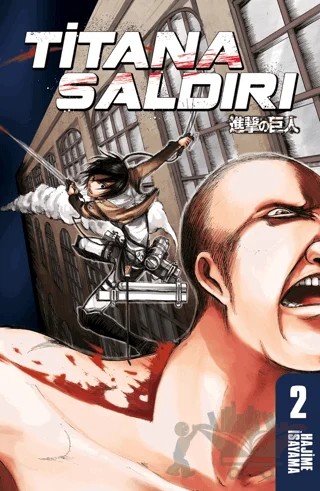 Titana Saldırı 2 – Hajime İsayama – Gerekli Şeyler Yayıncılık kitap kapağı