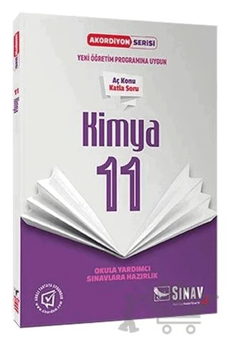 11. Sınıf Kimya Akordiyon Serisi – Kolektif – Sınav Yayınları kitap kapağı