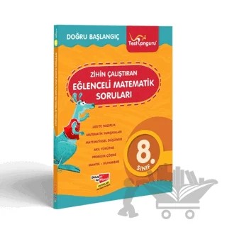 8. Sınıf Zihin Çalıştıran Eğlenceli Kanguru Matematik Soruları – Kolektif – Dikkat Atölyesi Yayınları kitap kapağı