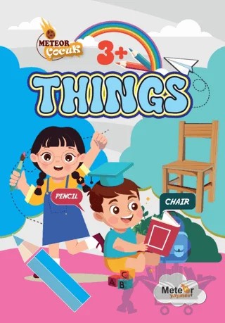 Things Türkçe-İngilizce Boyama Kitabı – Kolektif – Meteor Yayınevi kitap kapağı