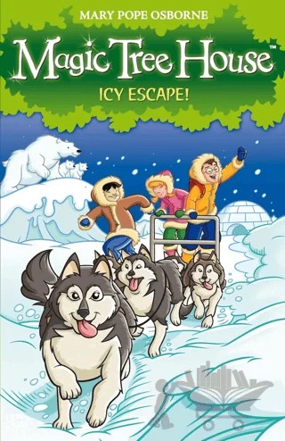 Magic Tree House 12: Icy Escape! – Mary Pope Osborne – Red Fox kitap kapağı