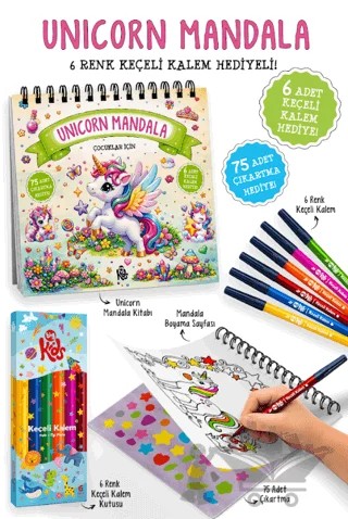 Unicorn Mandala – Sibel Erdal – Bigkids Yayınları kitap kapağı