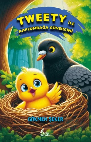 Twetty İle Kaplumbağa Güvercini – Gökmen Şeker – Erda Yayınları kitap kapağı