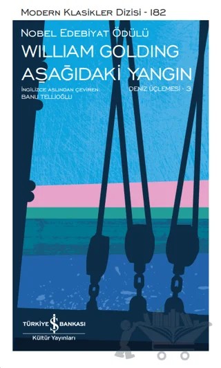 Aşağıdaki Yangın (Şömizli) – William Golding – İş Bankası Kültür Yayınları kitap kapağı