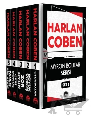 Harlan Coben - Myron Bolitar Serisi Set-1 (5 Kitap Takım) – Harlan Coben – Martı Yayınları kitap kapağı