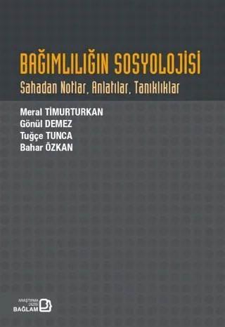 Bağımlılığın Sosyolojisi – Meral Timurturkan, Gönül Denmez, Tuğçe Tunca, Bahar Özkan – Bağlam Yayınları kitap kapağı