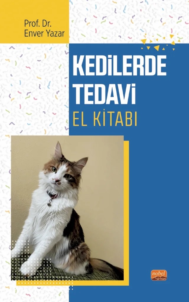 Kedilerde Tedavi El Kitabı – Enver Yazar – Nobel Bilimsel Eserler kitap kapağı