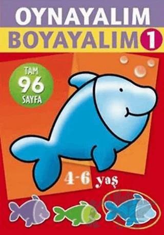 Oynayalım Boyayalım 1 – Kolektif – Doğan Egmont Yayıncılık kitap kapağı