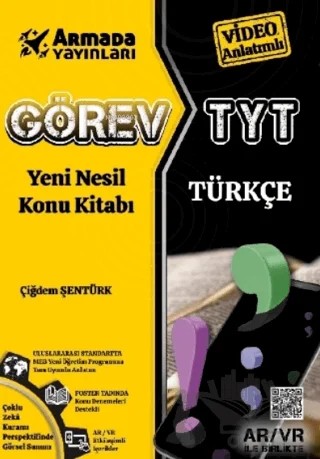 Armada Görev YKS TYT Türkçe Konu Kitabı Yeni Nesil – Çiğdem Şentürk – Armada Yayınları kitap kapağı