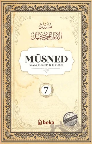 Müsned (7. Cilt - Arapça Metinsiz) – Kolektif – Beka Yayınları kitap kapağı