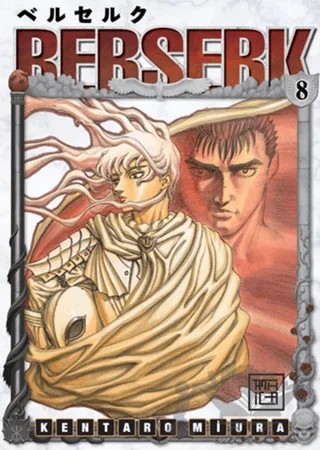 Berserk 8 – Kentaro Miura – Athica Yayınları kitap kapağı