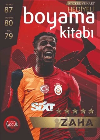 Zaha Boyama Kitabı – Kolektif – Karnaval Çocuk kitap kapağı