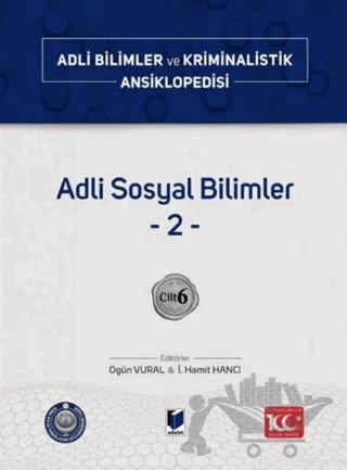 Adli Sosyal Bilimler –2– Cilt 6 – Kolektif – Adalet Yayınevi kitap kapağı