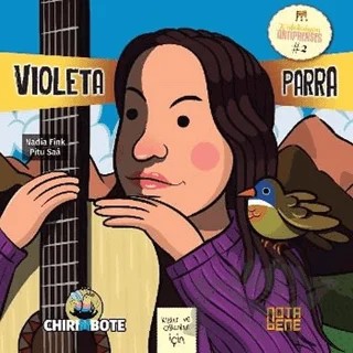 Violeta Parra – Nadia Fink – Nota Bene Yayınları kitap kapağı