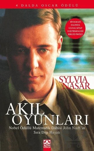 Akıl Oyunları – Sylvia Nasar – Altın Kitaplar kitap kapağı