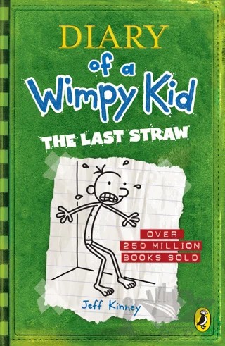 The Last Straw – Jeff Kinney – Puffin Books kitap kapağı