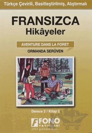 Ormanda Serüven (derece 2-B) – Kolektif – Fono Yayınları kitap kapağı