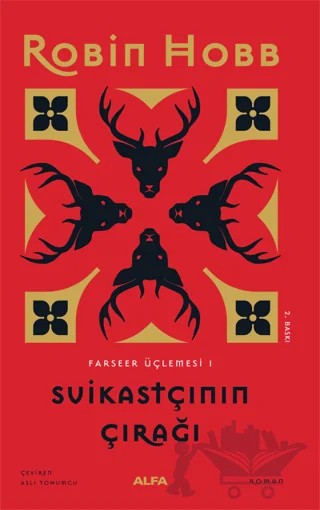 Suikastçının Çırağı - Farseer Üçlemesi 1 – Robin Hobb – Alfa Yayınları kitap kapağı