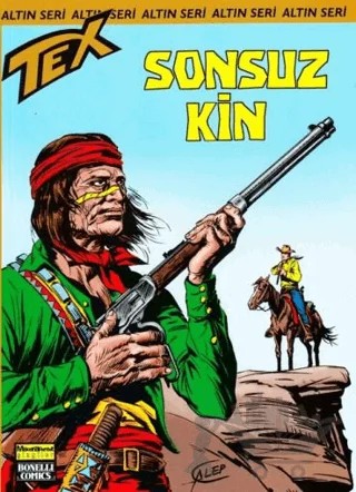 Aylık Altın Seri Tex Sayı: 152 Sonsuz Kin – Oğlak Yayıncılık kitap kapağı