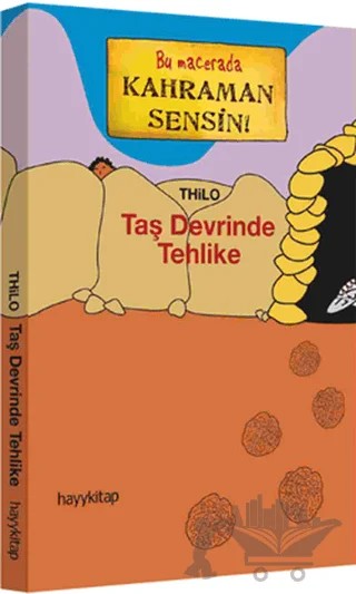 Taş Devrinde Tehlike – Thilo – Hayykitap kitap kapağı