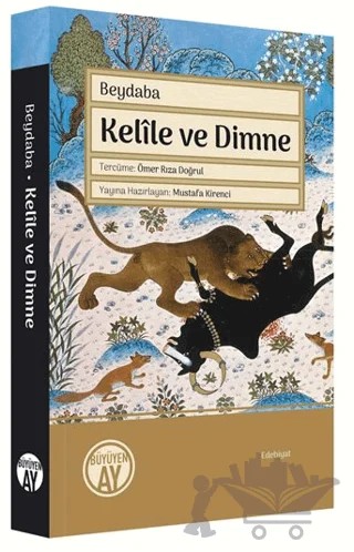 Kelile ve Dimne – Beydaba – Büyüyen Ay Yayınları kitap kapağı