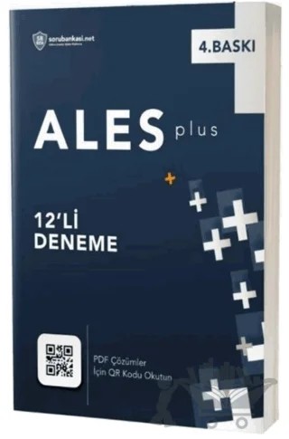 2021 ALES PLUS 12 Deneme Dijital Çözümlü – Kolektif – Sorubankası Net Yayınları kitap kapağı