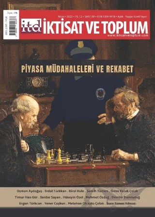 İktisat ve Toplum Dergisi 138. Sayı: Piyasa Müdahaleleri Ve Rekabet – İktisat ve Toplum Dergisi kitap kapağı