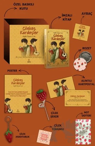 Çilekeş Kardeşler Özel Kutulu Set – Agah Ensar Can – Otantik Kitap kitap kapağı