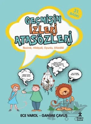 Geçmişin İzleri Atasözleri – Ece Varol, Ganime Çavuş – Doğan Çocuk kitap kapağı