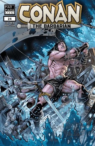 Conan the Barbarian 24 – Jim Zub – Marmara Çizgi kitap kapağı