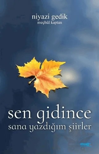 Sen Gidince – Niyazi Gedik – Mat Kitap kitap kapağı
