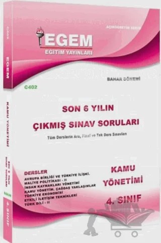 4. Sınıf Kamu Çıkmış Sınav Soruları (2012-2018) – Kolektif – Egem Eğitim Yayınları kitap kapağı