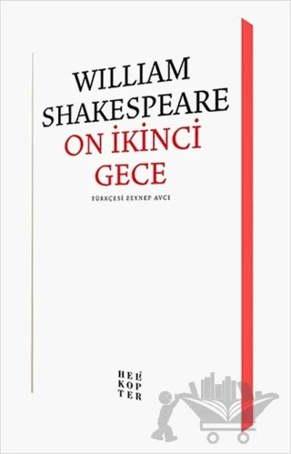 On İkinci Gece – William Shakespeare – Helikopter Yayınları kitap kapağı