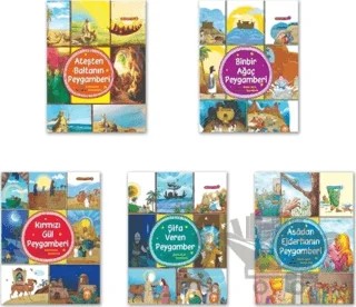 Peygamberlerin Tarihi 5 Kitap Takım – Müslim Nasiri – Palmiye Yayınları kitap kapağı