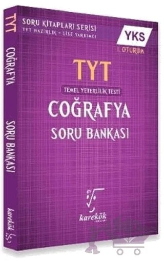 YKS 1. Oturum TYT Coğrafya Soru Bankası – Ergin Taylan – Karekök Yayıncılık kitap kapağı