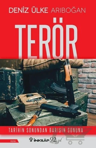 Terör – Deniz Ülke Arıboğan – İnkılap Kitabevi kitap kapağı