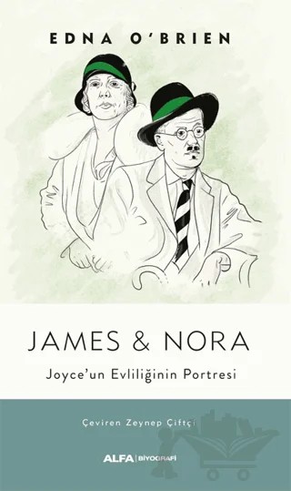 James ve Nora – Edna O'Brien – Alfa Yayınları kitap kapağı