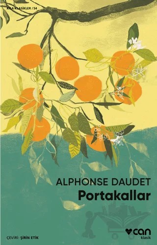 Portakallar – Alphonse Daudet – Can Yayınları kitap kapağı