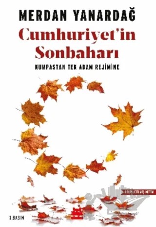 Cumhuriyet'in Sonbaharı – Merdan Yanardağ – Kırmızı Kedi Yayınevi kitap kapağı