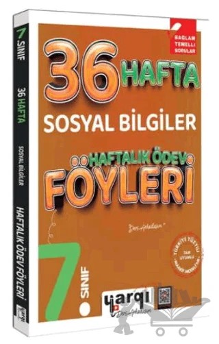 7. Sınıf Sosyal Bilgiler 36 Haftalık Ödev Föyleri – Kolektif – Yargı Yayınevi kitap kapağı